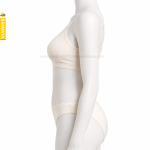 Sous-vêtements RTP pour femmes en coton et fibre de bambou, ensemble soutien-gorge et culotte respirant, doux pour la peau, ajustement confortable |   Fournisseur en gros - Product Image 3