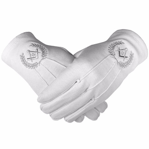 Guantes Worthy Matron OES - Algodón Blanco Puro con Logotipo de Estrella, Guantes de Algodón Blanco con Servicio de Envío y Entrega OEM - Product Image 1