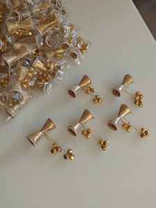 ของชำร่วยงานแต่งงานแบบดั้งเดิม ตุ๊กตาเขย่ามือ 3 คู่ ตุ๊กตาเขย่ามือแบบอินเดีย ของที่ระลึกงานแต่งงาน งานเทศกาล รับผลิตตามสั่ง ขายส่ง - Product Image 3