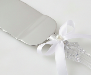 Serveur de gâteau élégant en argent avec poignée en cristal outil de gâteau durable idéal pour une utilisation quotidienne cuisson repas à la maison et affichage décoratif - Product Image 2