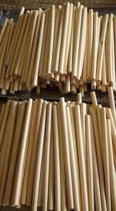 Wholesale Bamboo <b>Straw</b> Set <b>Reusable</b> Eco Friendly Natural Drinking <b>Straws</b> with Brush for Party Bar Cafe Restaurant Retail - Product Image 3