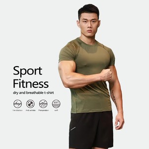 Custom Men's Oversized Ice Silk T-Shirt Quick-Drying Summer Outdoor Short Sleeve Print Polo Sports Leisure <b>Running</b> Casual Top - Product Image 5
