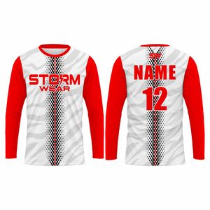 T-shirt personnalisé en polyester Dry Fit, jersey de performance, coupe sport personnalisée, tissu 180 GSM, impression par sublimation, créez votre propre design. - Product Image 3