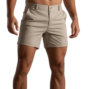 Pantalones Cortos Bermuda KATIN para Hombre, 100% Algodón, Color Sólido, Cintura con Cordón Ajustable, Resistentes al Viento, Logotipo Frontal, Estilo Urbano con Bolsillos - Product Image 1