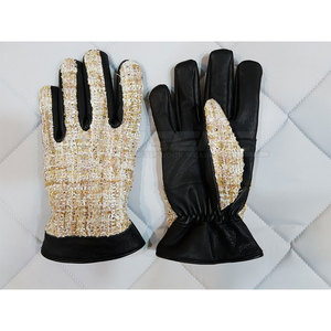 Black Winter Leather <b>Gloves</b> Women High Quality Sheepskin Slim Fit Elegant Wear Custom Made <b>Touchscreen</b> Weather Fashion <b>Gloves</b> - Product Image 3