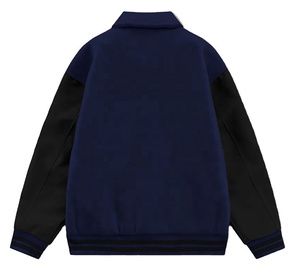 OEM Custom Logo <b>Men</b> Baseball Wool Varsity <b>Jackets</b> Wholesale Winter Collar Letterman <b>Jacket</b> <b>for</b> <b>Men</b> - Product Image 3
