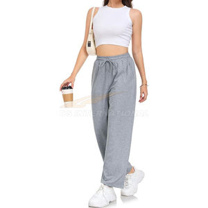 <b>Womens</b> Loose High Waist Wide Leg Sweatpants <b>Lounge</b> <b>Pants</b> Athletic Joggers Pockets Casual Fall Outfits <b>Women</b> Soft Baggy Joggers - Product Image 4