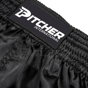 กางเกงมวยไทยสำหรับการแสดง วัสดุผ้าซาตินทนทาน ออกแบบมาเพื่อการฝึกซ้อมหนัก การเตะต่อยมวย และการออกกำลังกาย - Product Image 5