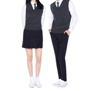 Uniforme scolaire OEM durable en mélange coton-polyester, respirant, confortable, infroissable, formel et décontracté, tailles personnalisées, vente en gros - Product Image 1