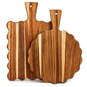 Bandeja de Madera Natural para Servir Pizza y Filetes, Apta para Lavavajillas y Disponible para Restaurantes y Comidas en Casa - Product Image 1