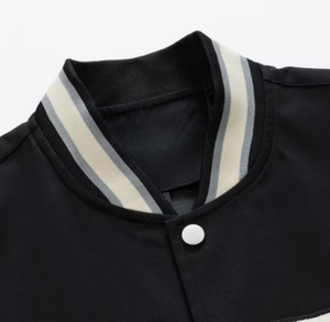 Wholesale Custom Logo Plus Size Men's <b>Jackets</b> Varsity <b>Vintage</b> <b>Jacket</b> for Men - Product Image 2