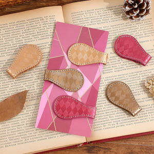 Personalized gift leather maple leaf <b>bookmark</b> with handcrafted maple leaf leather design for book lovers for sale in pakistan - Product Image 3