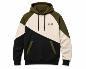 Sweat-shirt à capuche personnalisé en molleton, coupe classique, couleur unie, avec poches, décontracté, pour l'hiver, tricoté, 100 % coton, brodé - Product Image 5