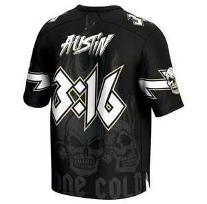 Camiseta Negra de Manga Corta con Cuello en V para Hombre, con Estampado de Serpiente, Estilo Urbano, Tejido Jersey, Corte Regular, Diseño Estampado - Product Image 4