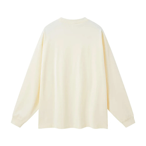 Sweat-shirt à col rond délavé à l'acide pour hommes et femmes, style oversize vintage streetwear, fournisseur de logos personnalisés - Product Image 6