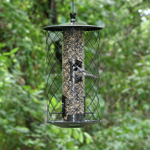Comedero para Pájaros con Forma de Bellota en Metal con Acabado Encantador, Perfecto para Colgar al Aire Libre, Dispensador de Comida para Ardillas - Product Image 6
