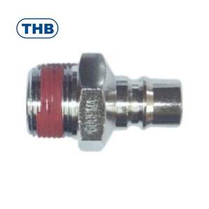 Conectores de Aire de Acero de Alta Presión THB 1/2"PT 3/4"PT 1"PT Tipo Japonés de Alto Flujo Estándar Internacional - Product Image 4