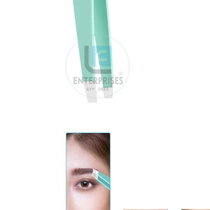 Pinzas para Cejas de Acero Inoxidable de la Mejor Calidad, Antideslizantes, Reutilizables, Duraderas y Ecológicas, Disponibles en Stock - Product Image 5