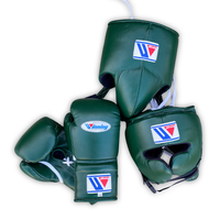 Conjuntos de Boxeo Personalizados de Cuero Vacuno: Guantes con Cordones de Secado Rápido y Transpirables, Set de Entrenamiento y Sparring, Protector de Cabeza y Protector Inguinal de Alta Calidad