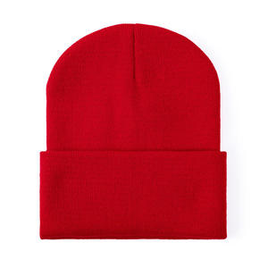 Bonnet en tricot côtelé pour homme, bonnet d'hiver haut de gamme, logo personnalisé, marque privée, OEM, ODM, vente en gros, accessoires de mode pour la tête - Product Image 1