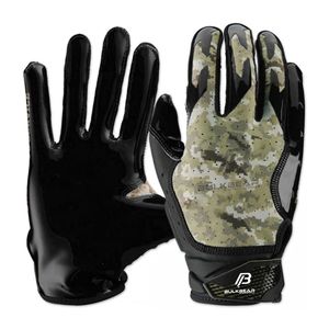 Professional American Football <b>Gloves</b> Leather Non-Slip <b>Waterproof</b> High Performance Flexible Breathable Outdoor Sports <b>Gloves</b> - Product Image 3