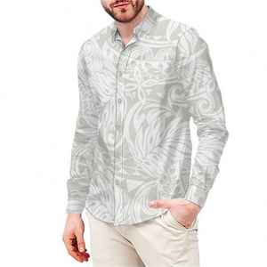 <b>Smooth</b> Texture <b>Brushed</b> Top High Quality Formal Look Long Sleeve Sublimation Printing Flannel Shirt For Men - Product Image 6