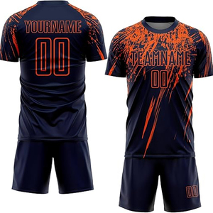 Maillot de football léger à manches courtes, confortable, de qualité supérieure, anti-boulochage, tendance et respirant. - Product Image 4