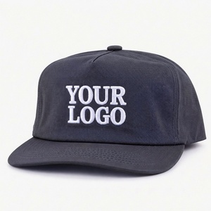 Gorra de 5 Paneles de Perfil Alto, Sin Estructura, Frente Cuadrado, Logotipo Bordado Personalizado, Estilo Urbano y Moderno - Product Image 6