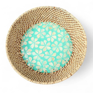 Ensemble de contenants de rangement pour aliments, paniers à fruits tressés à la main, paniers en rotin nacre en gros - Product Image 6