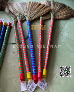 Eco2go Vietnam Natural Handmade Vietnamese Straw Grass Broom Soft Bristles Household Floor Sweeping - Product Image 2