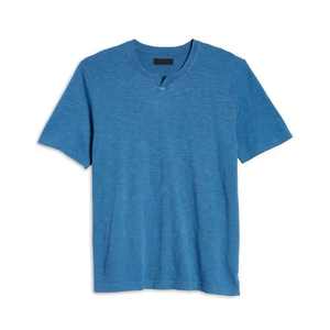Nouveau style, col haut, prix bas, coton respirant, vêtements pour hommes, t-shirts à manches courtes - Product Image 5