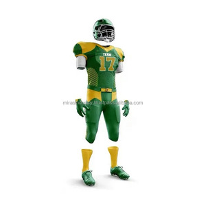 Tenues de football américain de haute qualité, respirantes, 100% polyester, séchage rapide, légères, pour adultes, grandes tailles, neuves - Product Image 4
