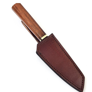 Cuchillos de Cocina Hechos a Mano con Acero de Damasco, Hoja Afilada y Mango de Madera, Cuchillos de Chef Multiusos para Cocinar en Casa y Restaurantes - Product Image 3