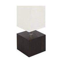 Lámpara de Pie de Papel de Arroz Blanco con Base de Madera Oscura, Iluminación Elegante para Decoración del Hogar - Product Image 5