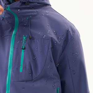 Chaqueta Softshell Flexible para Hombre, Ropa Exterior de Trekking, Resistente al Agua y al Viento, Chaqueta de Entrenamiento Softshell para Hombre - Product Image 2