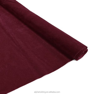 ปรับแต่งผ้าเรยอนทอแบบมีด้านหลัง APP ขนาด 54 นิ้ว ผ้าโพลีเอสเตอร์คุณภาพสูงแบบฟล็อกกิ้ง รุ่น APP86-2039 สีแดง - Product Image 1