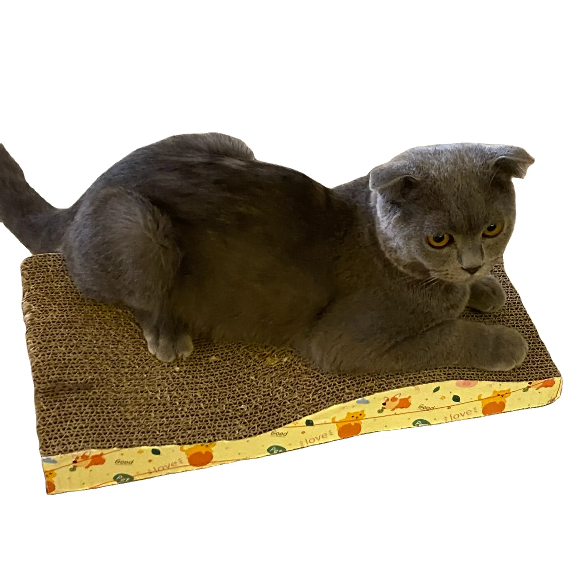 Лидер продаж! Лучшая качественная бумажная чесалка для кошек, Когтеточка для сна, игровая Когтеточка разных размеров по индивидуальному заказу во Вьетнаме-WINVN