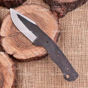 Cuchillo de Supervivencia, Caza y Camping UA Supplies, Profesional, Forjado a Mano, Acero al Carbono 1095, Completamente Pulido, Punta Caída - Product Image 3