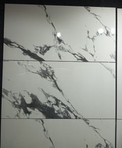 Muestra de azulejos de porcelana Royal Calacatta Crema 60x120cm. Solicite un catálogo de muestras de azulejos de porcelana Royal Calacatta. - Product Image 6