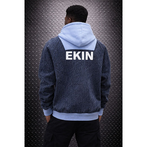 Sudadera con Capucha para Hombre Ekin Impex, Suministro al por Mayor, Ropa de Trabajo Premium, Cuello Alto con Bolsillo, Panel con Motivo Artístico, Tienda Boutique, Suave - Product Image 4