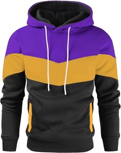 Sweat à capuche personnalisé pour homme, unisexe, haute qualité, molleton de coton lourd 460 GSM, sweat à capuche avec empiècements pour homme - Product Image 1
