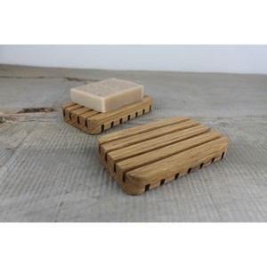 Porte-savon en bois d'acacia avec drainage - Accessoires de salle de bain en bois faits à la main en gros - Product Image 6