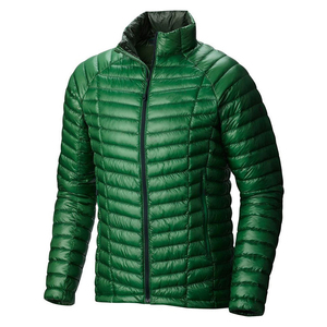 High Quality Coated Sheep Fur <b>Men's</b> Thick Puffer <b>Jacket</b> New Design Stand Collar Windproof Front Customized Winter Clothing - Product Image 5