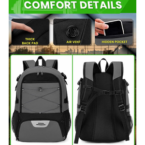 Custom Football Player <b>Backpacks</b> Soccer Training Bags Sports Team Gear OEM Pakistan Manufacturer Export Worldwide Supply - Product Image 3