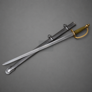 Épée historique médiévale NCO Dark Hammer Art avec fourreau en acier - Product Image 2