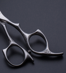Wholesale Custom logo Salon Japanese Stainless Steel Gold Professional Barber Hair Cutting Scissors - Product Image 4