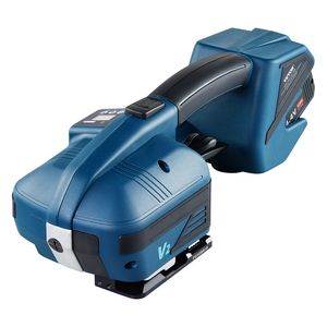 เครื่องรัดสายรัดพลาสติกแบบพกพา ขนาด 0.35"-0.63" สายรัด PP PET หน้าจอดิจิตอล แบตเตอรี่ 2 ก้อน 4000mAh เครื่องรัดสายไฟฟ้า - Product Image 1