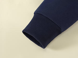 Sweat-shirts et pulls à capuche pour hommes en tissu tricoté en coton épais French Terry, à manches régulières, vierges, personnalisables avec logo par sérigraphie - Product Image 5