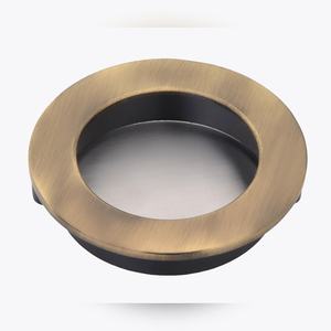 modern stainless steel round cabinet handles knobs durable eco friendly kitchen drawer pulls <b>hardware</b> for dresser <b>wardrobe</b> home - Product Image 2