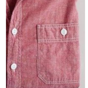 Camisa de Lino/Algodón Lavado para Hombre, Ligera y Transpirable, de Color Sólido, Manga Larga, con Botones y Doble Bolsillo, para Uso Diario Informal, Venta al Por Mayor - Product Image 3